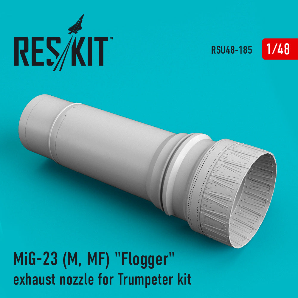 Mikoyan MiG-23M/MiG-23MF) Flogger exhaust nozzle (designed to be used with Trumpeter kits)