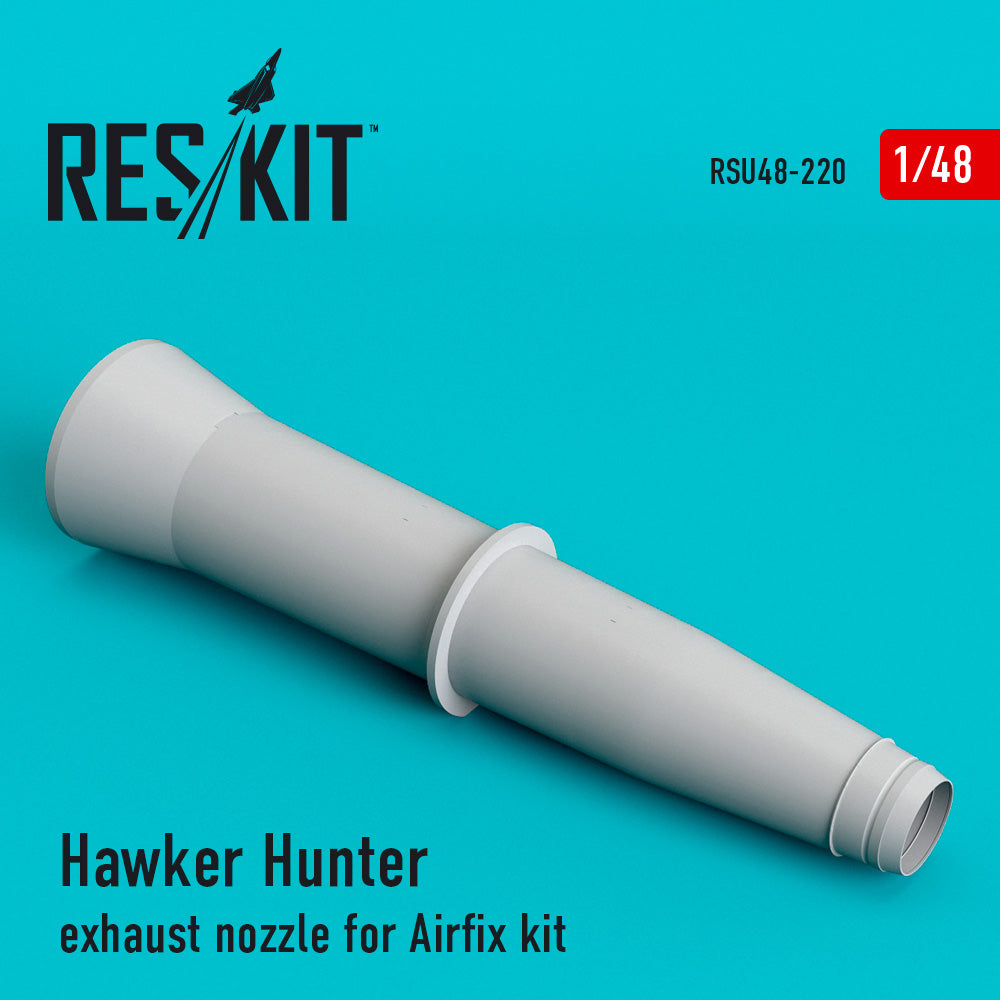 Hawker Hunter F.6 exhaust nozzle (designed to be used with Airfix kits) (ResKit sold out February 2026)