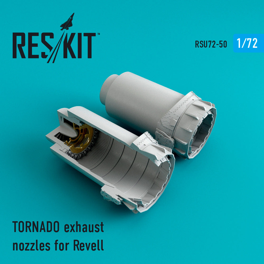 Panavia TORNADO exhaust nozzles (designed to be used with Revell kits)[Gr.1 ADV]