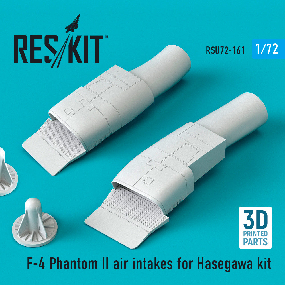 McDonnell F-4 Phantom air intakes (designed to be used with Hasegawa kits)