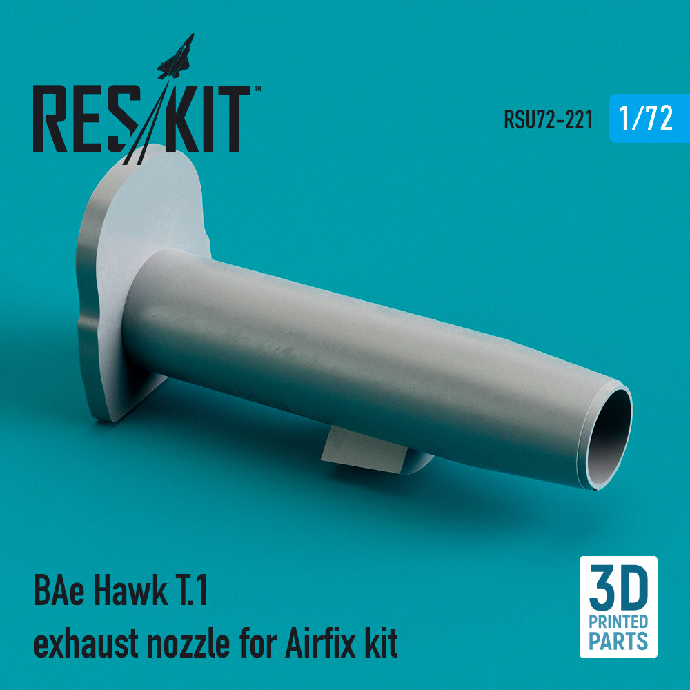 BAe Hawk T.1 exhaust nozzle (designed to be used with Airfix kits) 3D-Printed)