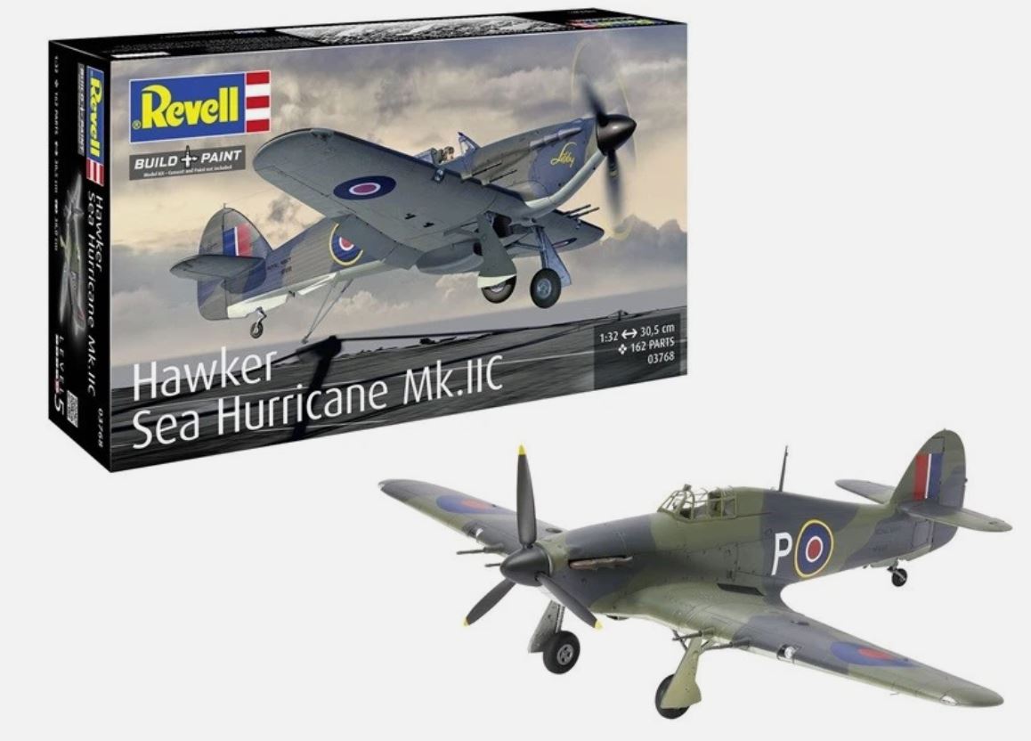 Revell 03768 – 1/32 Hawker Sea Hurricane Mk.IIC – New