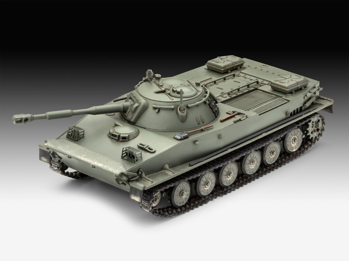 Soviet PT-76B NEW TOOL IN 2021!! Includes photoetched engine screens, light guards & searchlight bracket (January 2021 release)