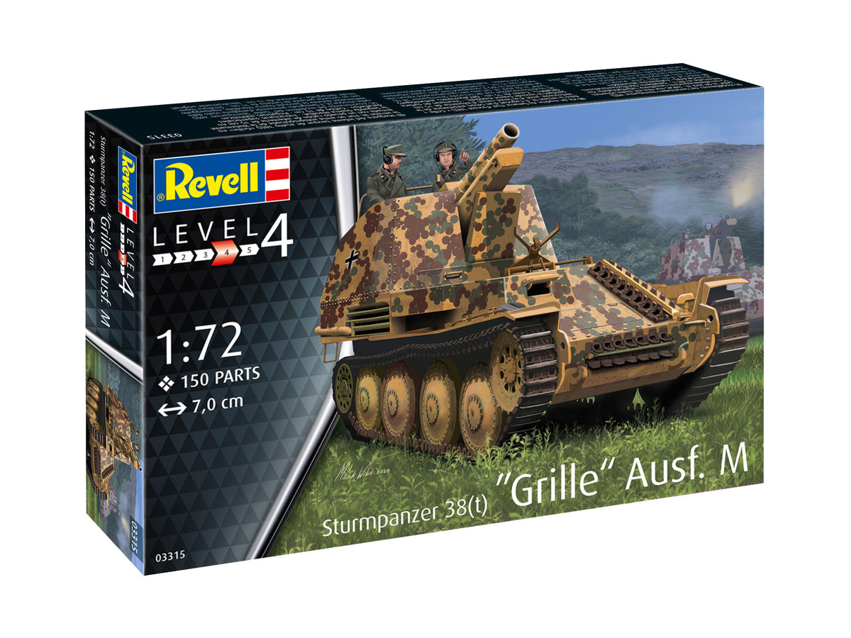 Sturmpanzer 38(t) Grille Ausf.M NEW TOOL IN 2021!