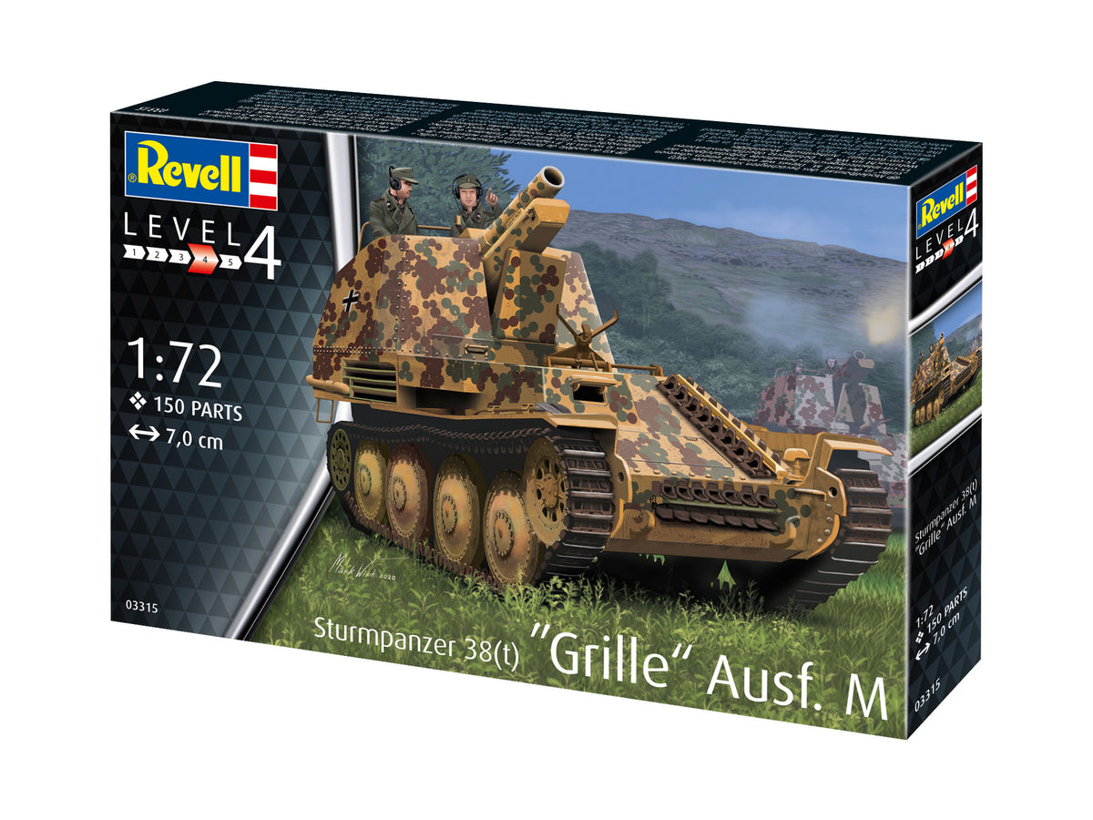 Sturmpanzer 38(t) Grille Ausf.M NEW TOOL IN 2021!
