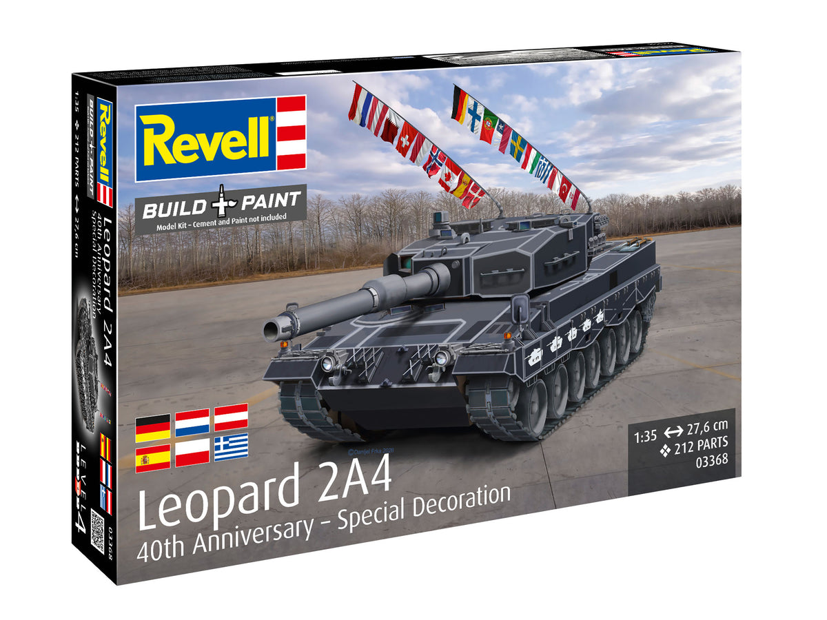 Leopard 2A4 - 40 Years Livery