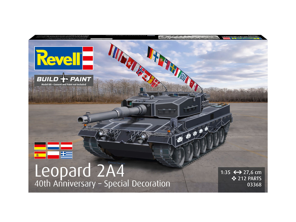 Leopard 2A4 - 40 Years Livery