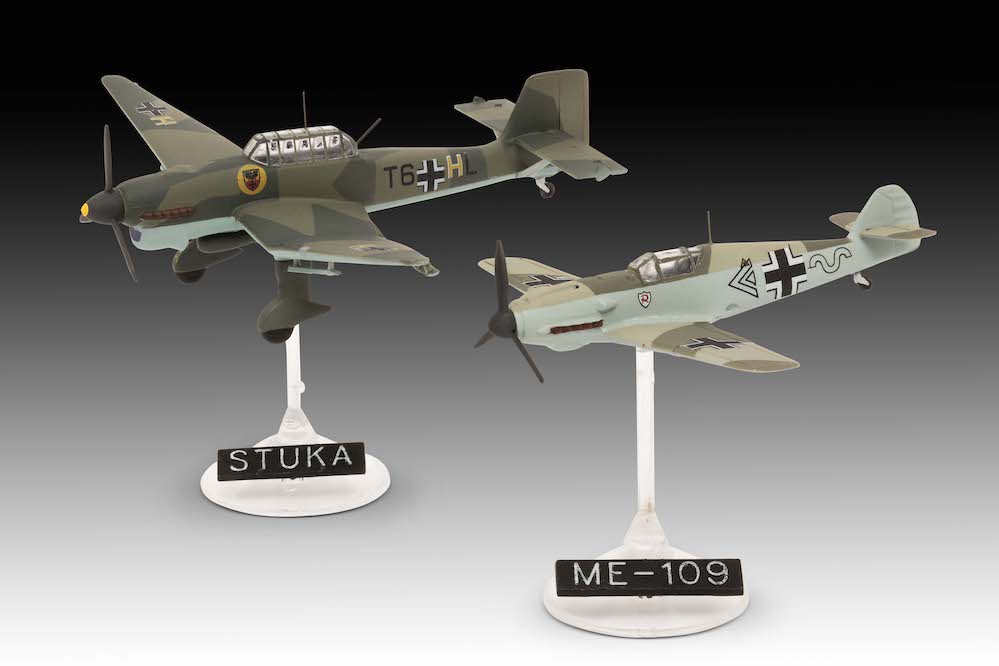 Messerschmitt Bf-109E & Junkers Ju-87B Stuka