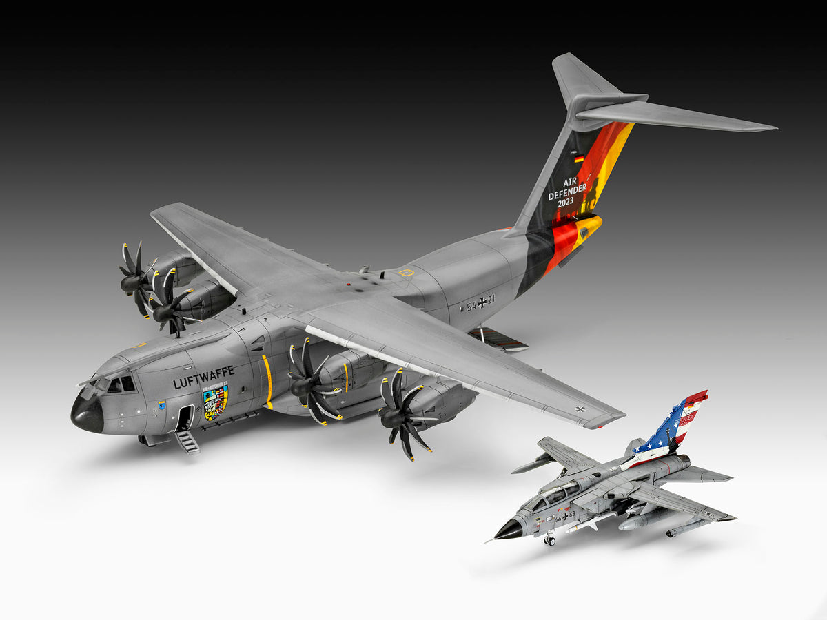 Luftwaffe Air Defender set. Airbus A400M and Panavia Tornado