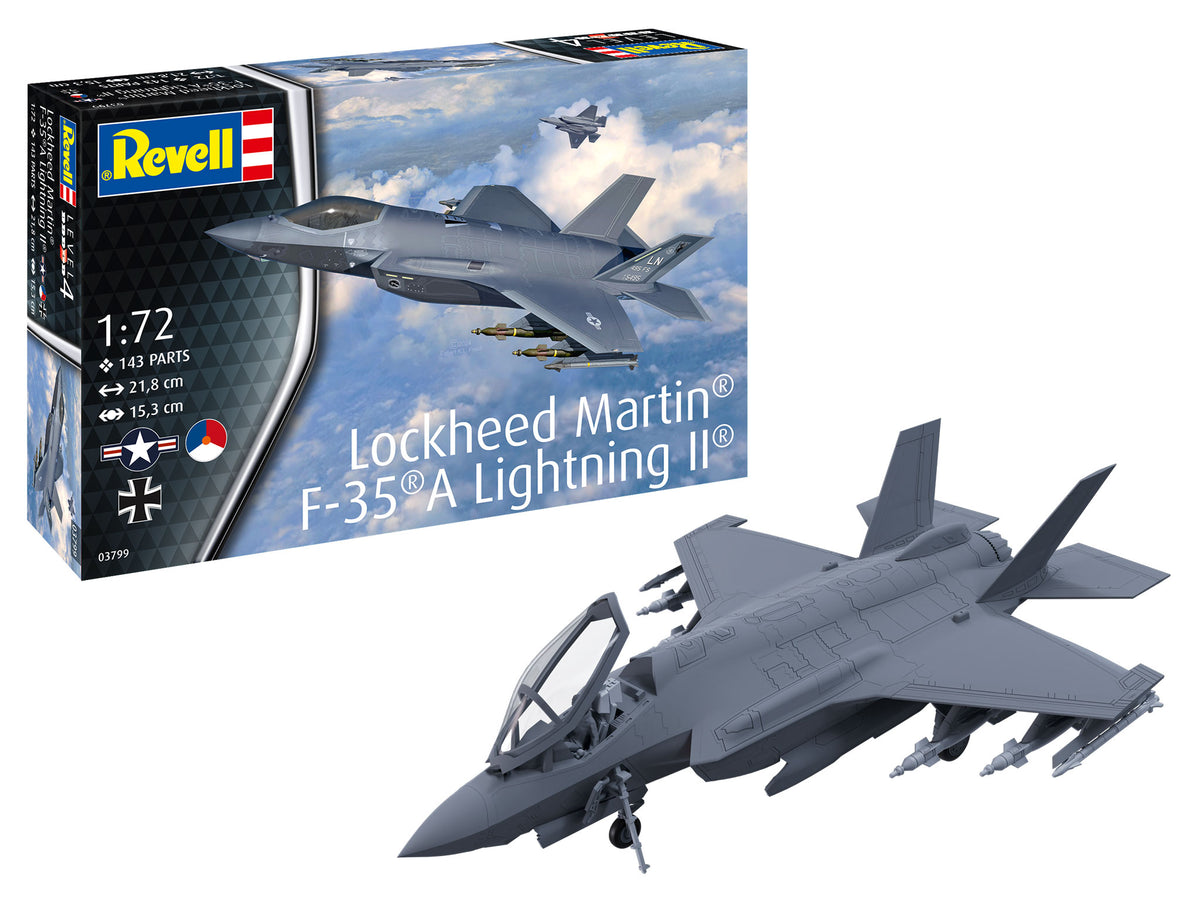 Lockheed-Martin F-35A Lightning II(NEW TOOLING)