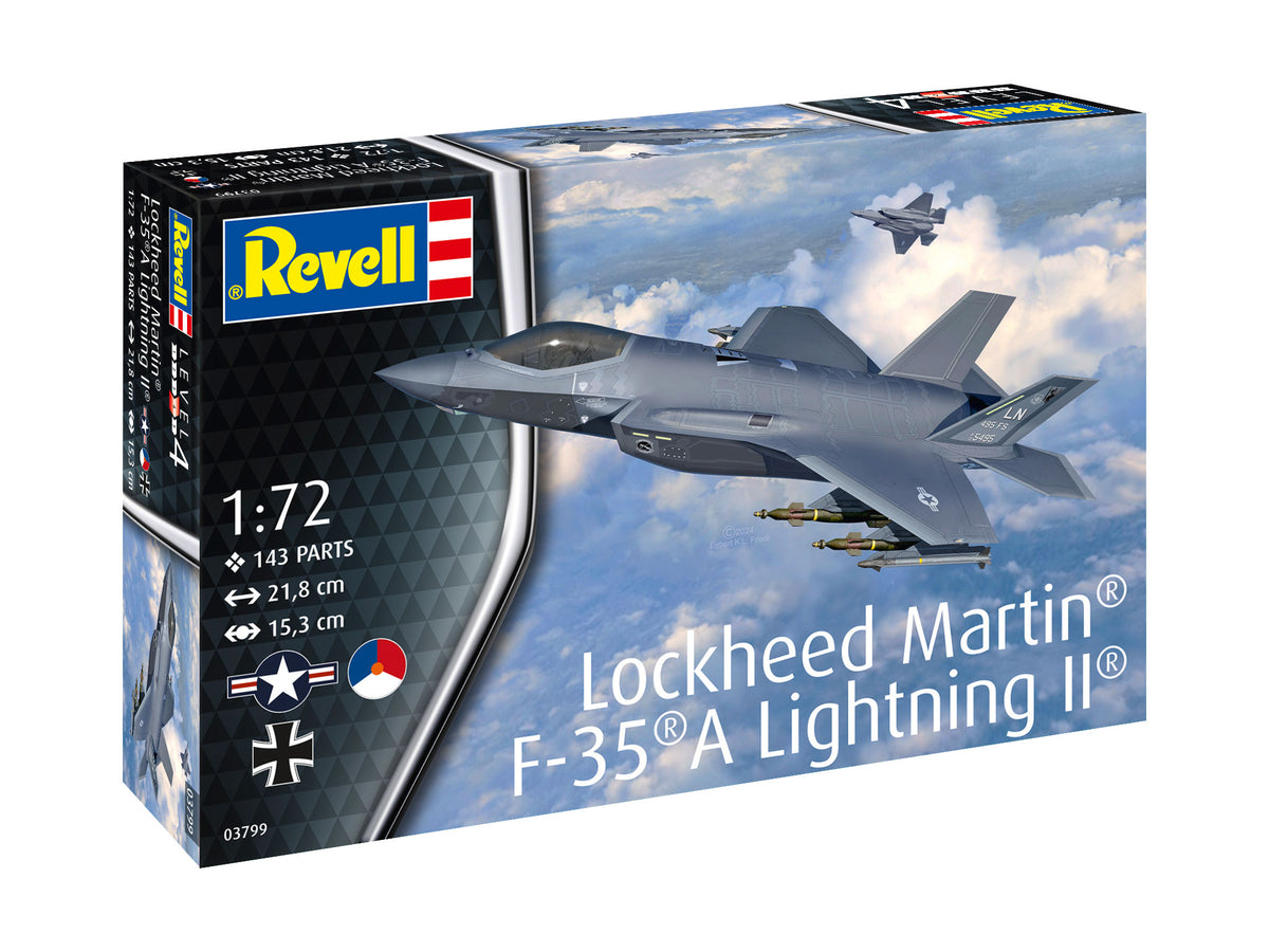 Lockheed-Martin F-35A Lightning II(NEW TOOLING)