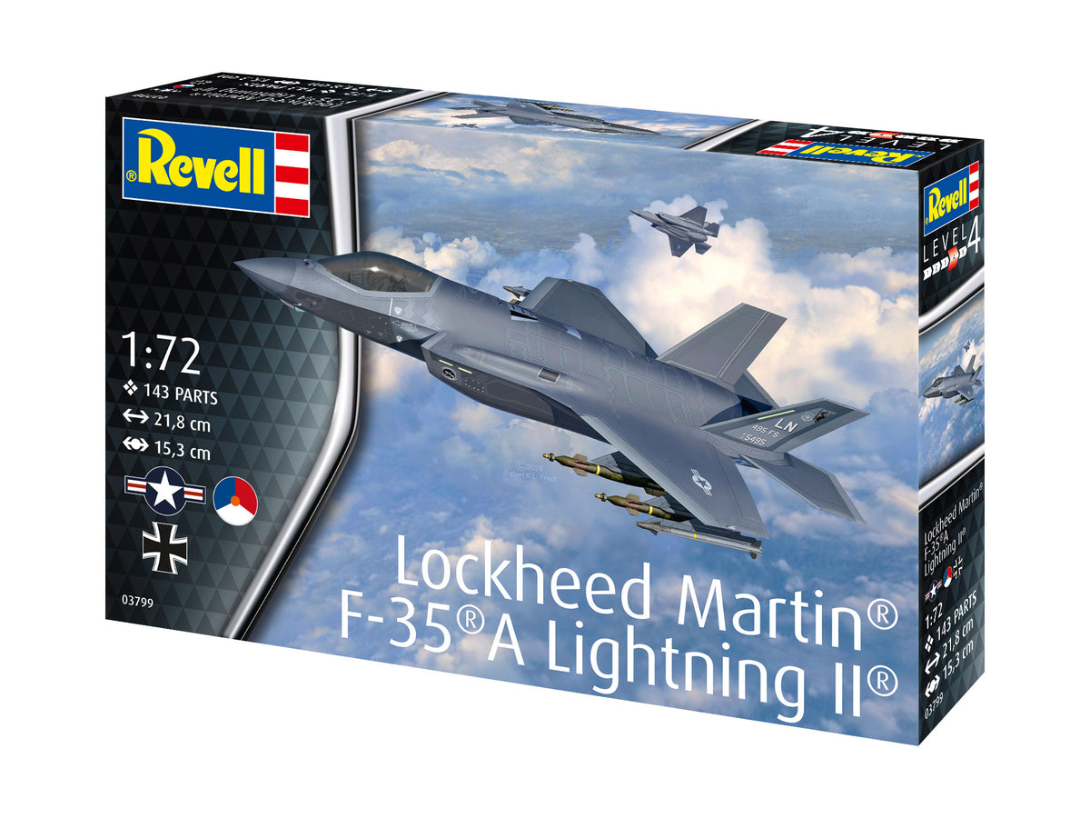 Lockheed-Martin F-35A Lightning II(NEW TOOLING)