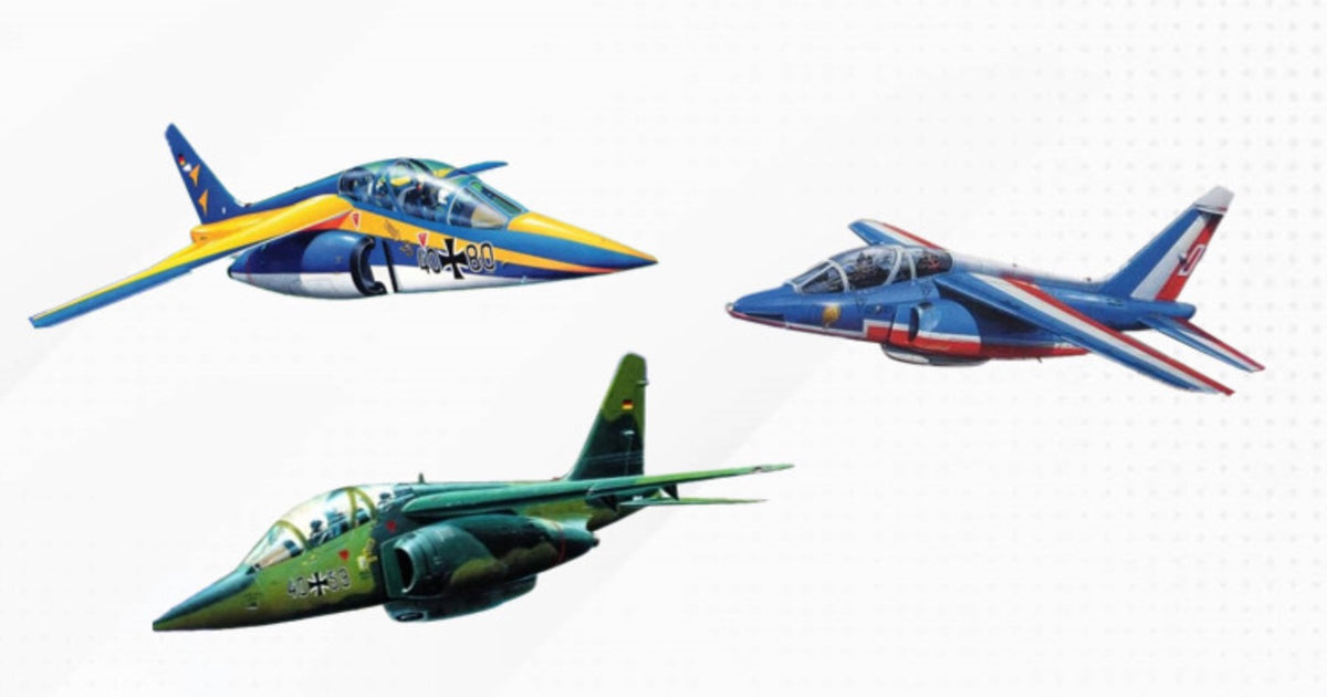 Dassault Alpha Jet (3 Kits) 50th anniversary