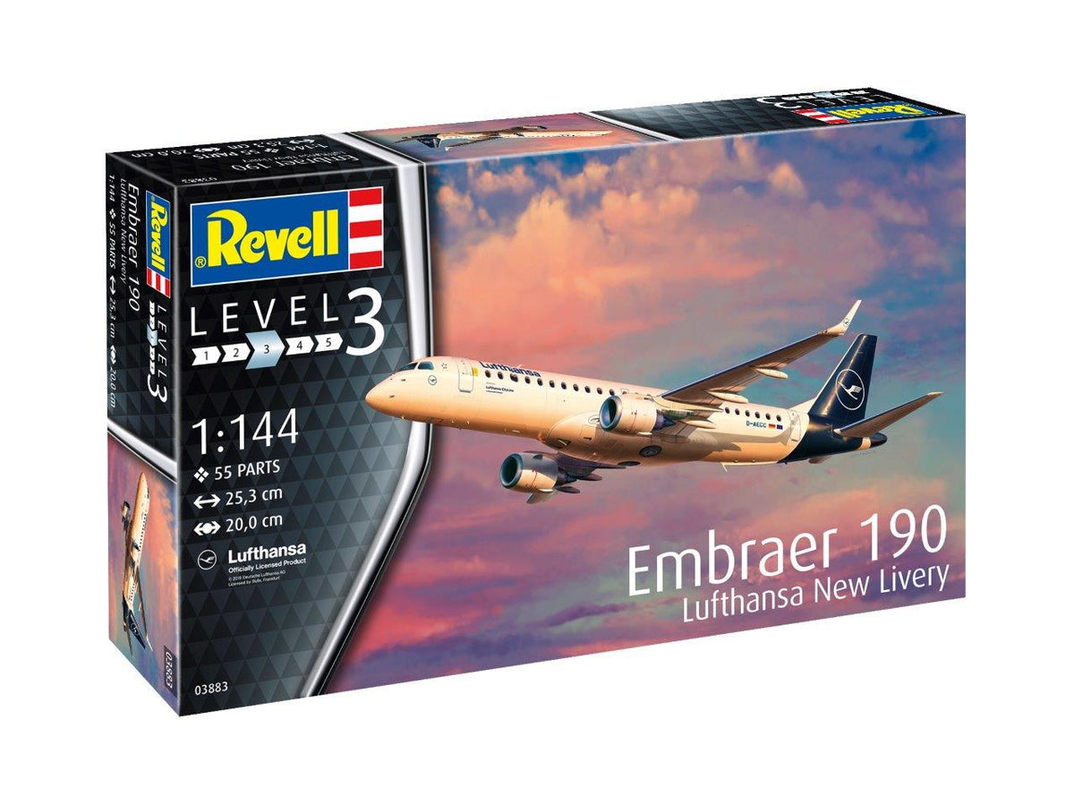 Embraer 190 Luthansa New livery