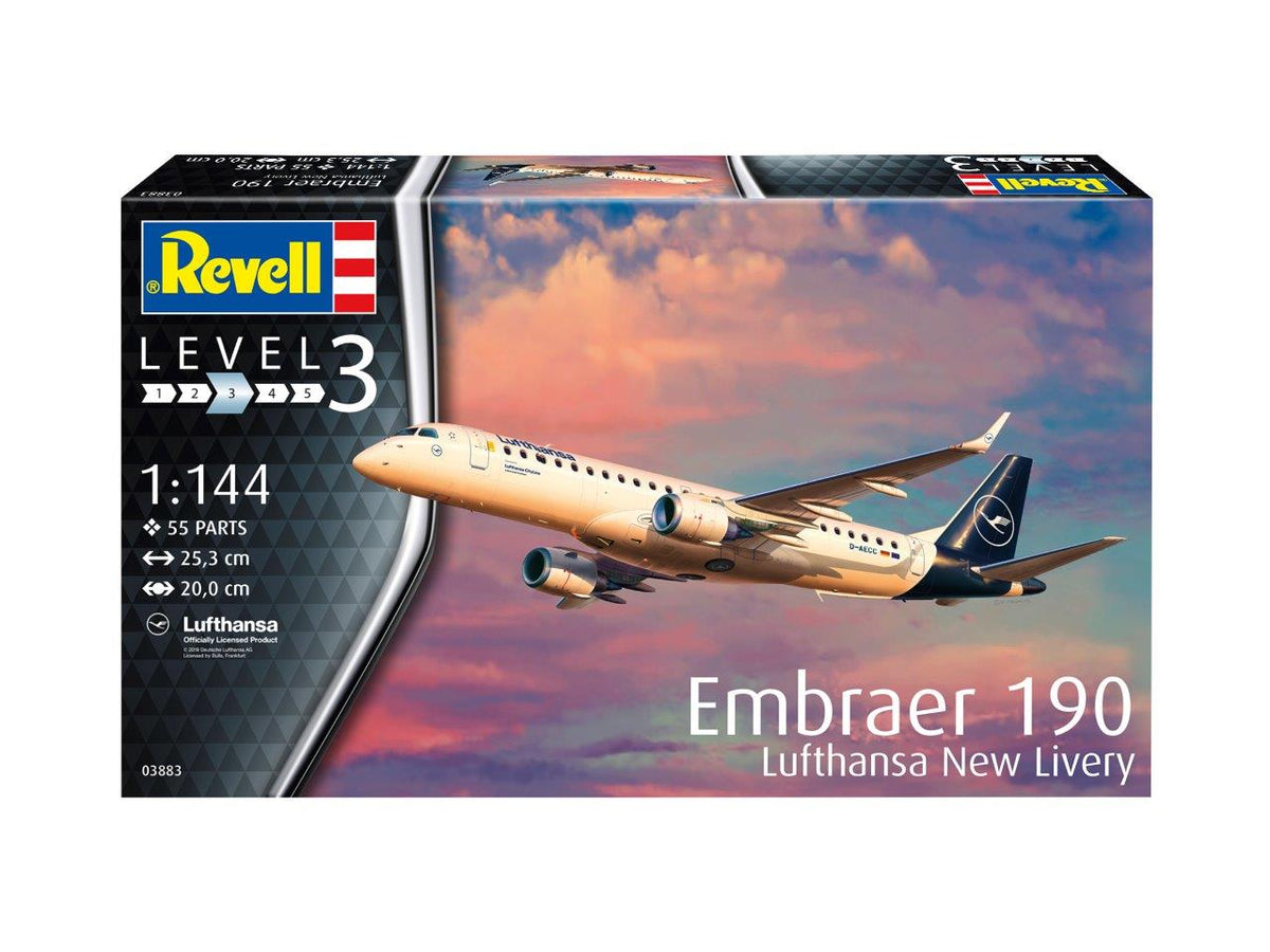 Embraer 190 Luthansa New livery