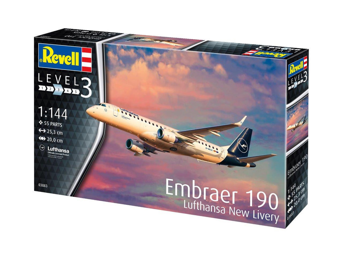 Embraer 190 Luthansa New livery