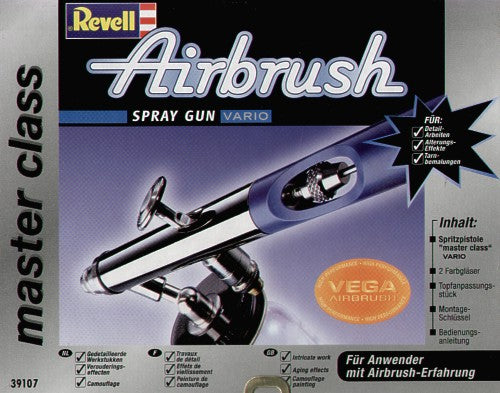 Airbrush Master Class VARIO Double Action, Bottle feed, Medium head