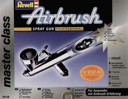 Airbrush Master class PROF Double Action, Gravity feed Fine Head