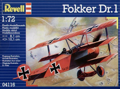 Fokker Dr.I Triplane (New tooling!)