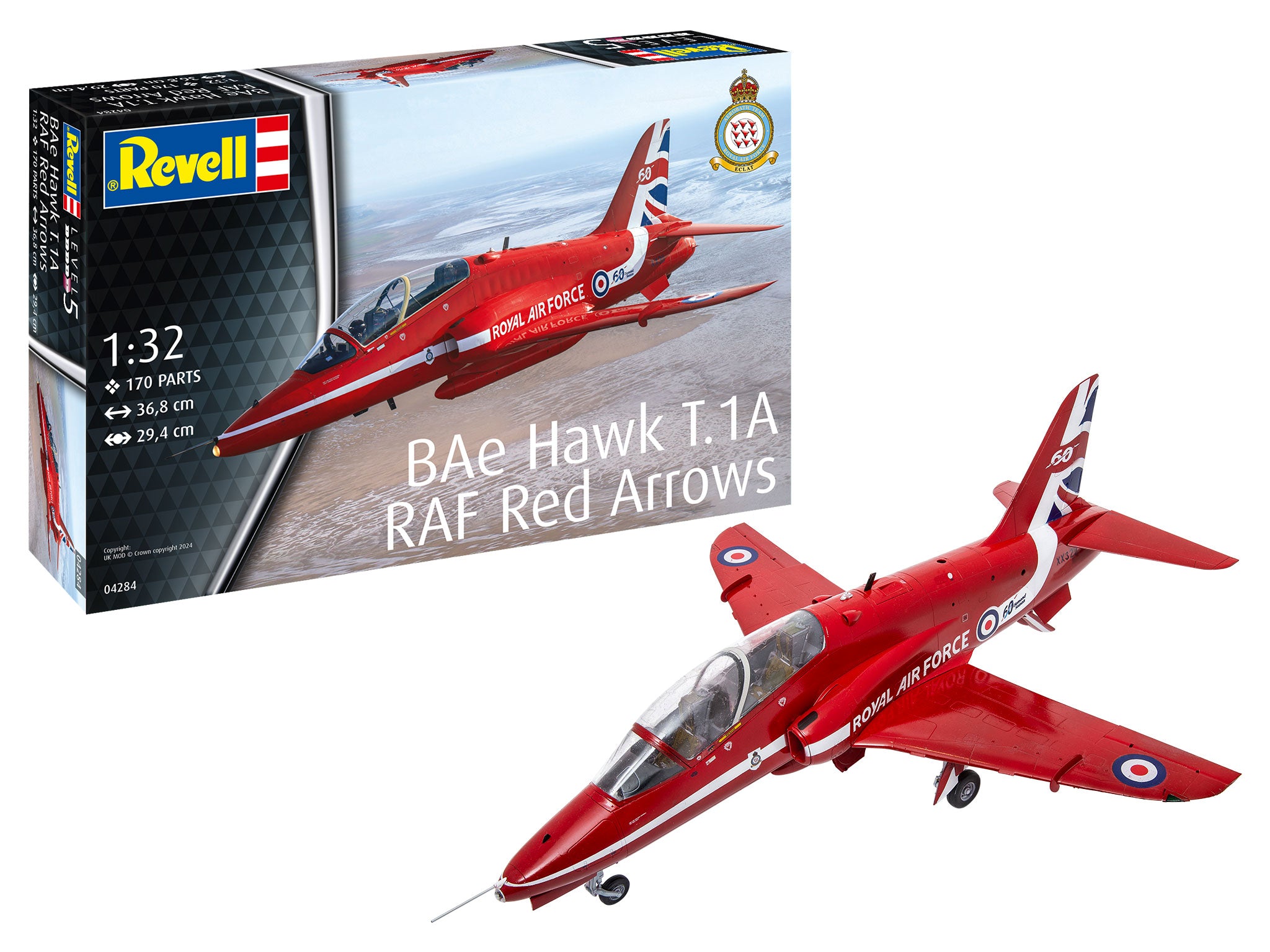 Revell Bae Hawk T.1A Raf Red Arrows RV4284