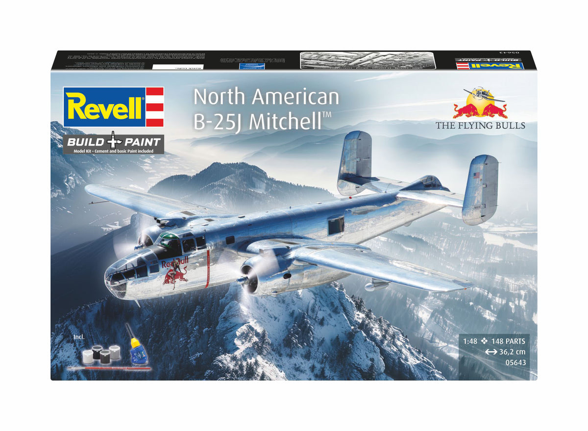 Gift Set North-American B-25J Mitchell: Flying Bulls 25th Anniversary