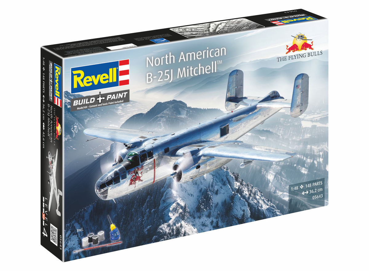 Gift Set North-American B-25J Mitchell: Flying Bulls 25th Anniversary