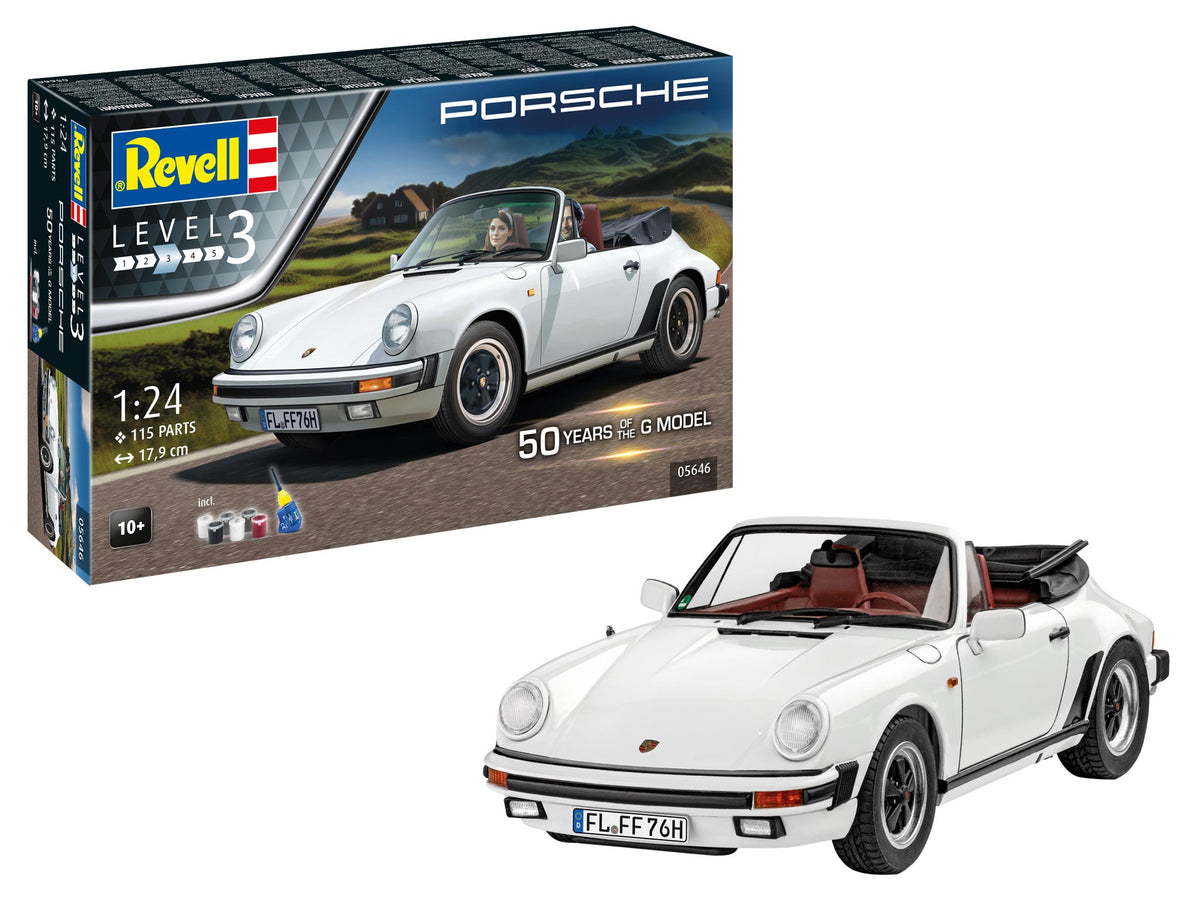 Gift Set Porsche 911 G-Model Cabrio 50th Anniversary