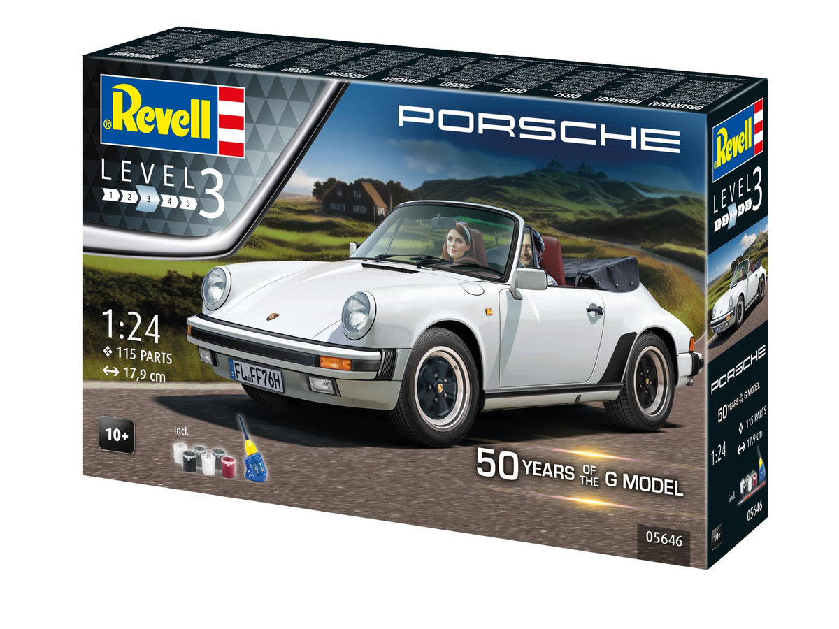 Gift Set Porsche 911 G-Model Cabrio 50th Anniversary