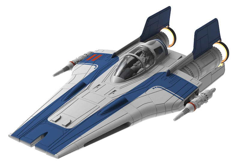 Build & Play Resistance A-Wing Fighter (Blue)