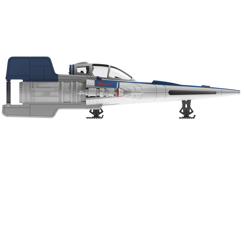 Build & Play Resistance A-Wing Fighter (Blue)
