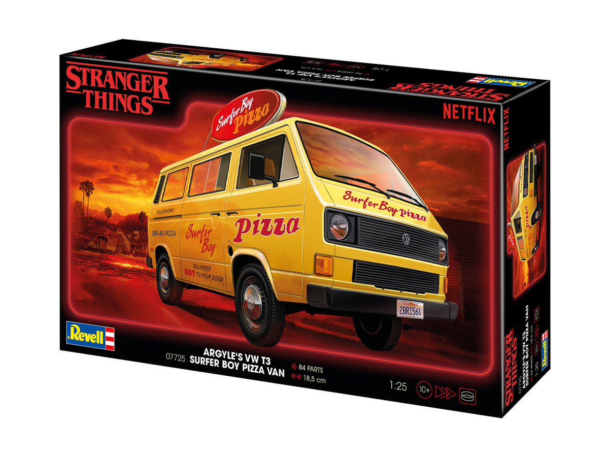 VW T3 Bus 'Surfer Boy': Stranger Things(NEW PARTS)