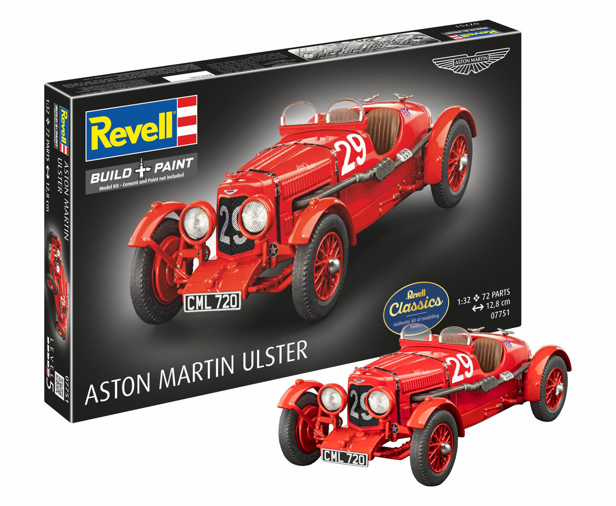 should be RV77751. please reorder RV77751. Aston Martin Ulster (Revell Classics)