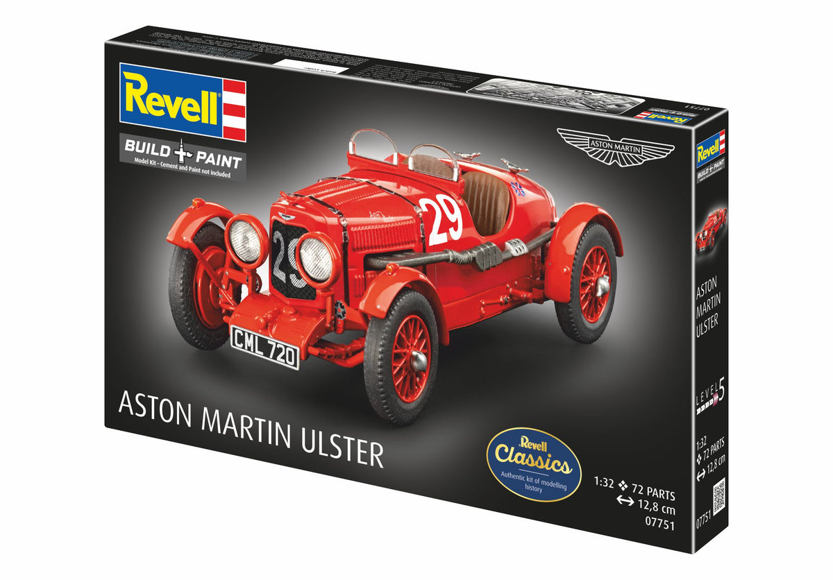 should be RV77751. please reorder RV77751. Aston Martin Ulster (Revell Classics)