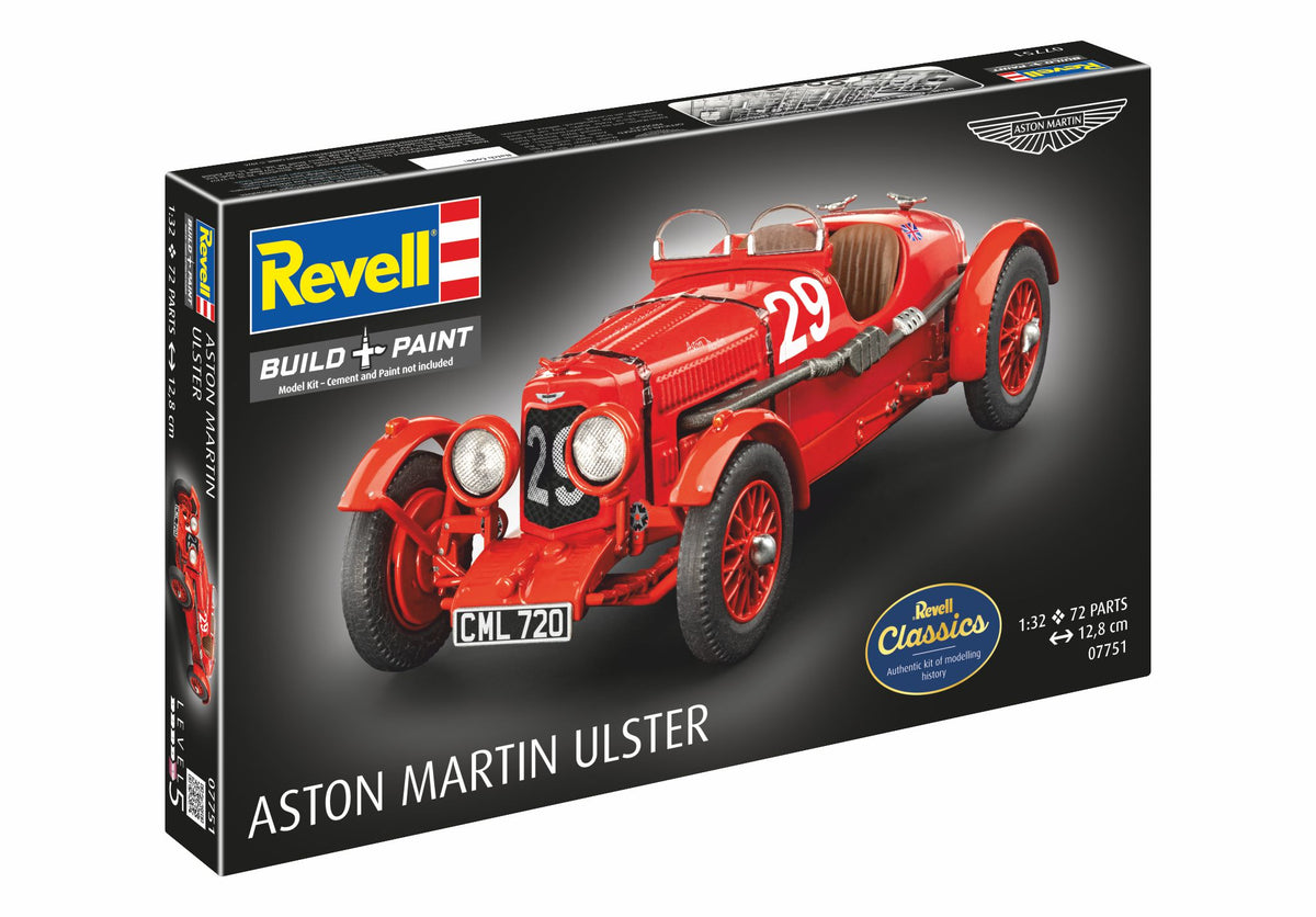should be RV77751. please reorder RV77751. Aston Martin Ulster (Revell Classics)
