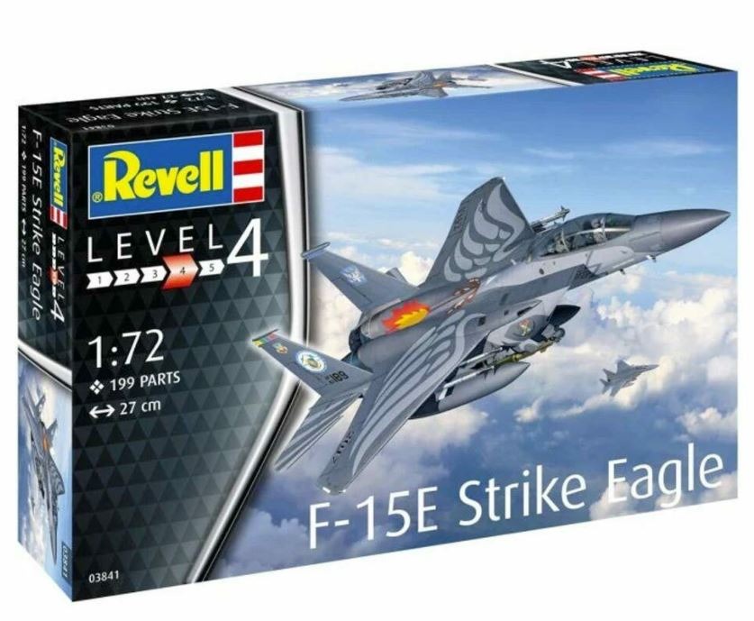 Revell 1/72 F-15E Strike Eagle Plastic Model Kit 03841