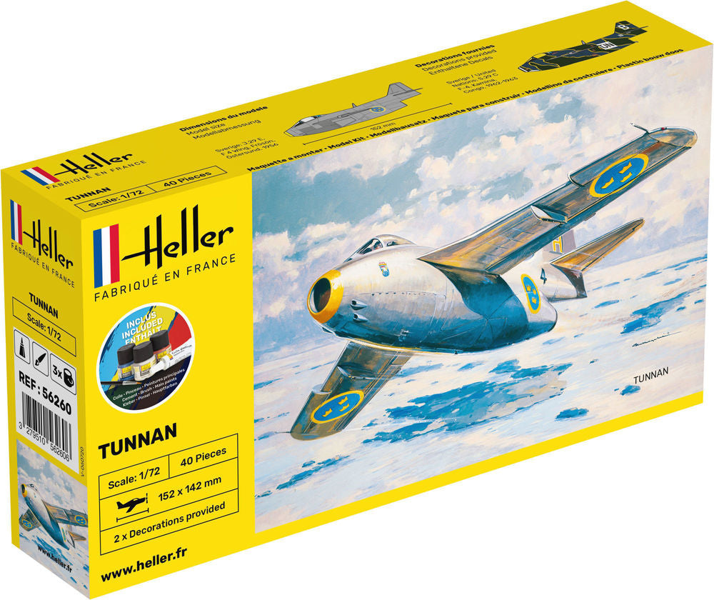 Heller 1:72 Gift Set - SAAB Tunnan