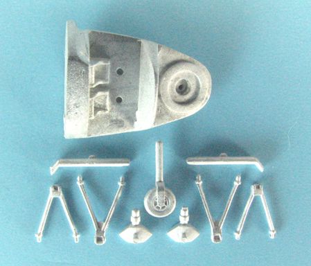 Consolidated PBY-5A Catalina replacement Metal Landing Gear (designed to be used with Minicraft kits)