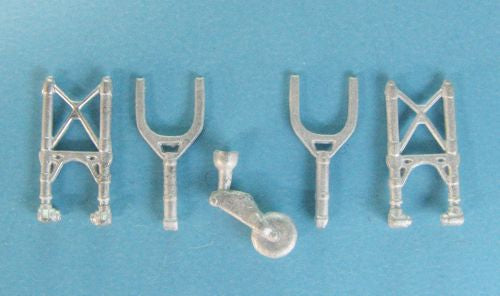 Douglas C-47 Skytrain / DC-3 replacement Metal Landing Gear (designed to be used with Roden kits)