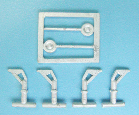 Boeing B-52H USAF replacement Metal Landing Gear (designed to be used with Minicraft kits)