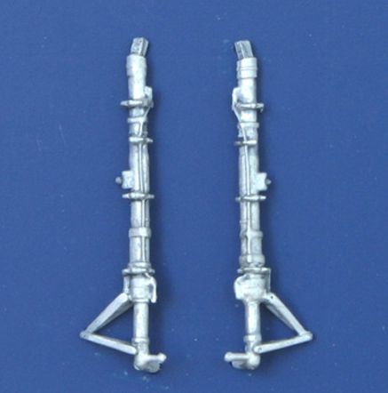 Focke-Wulf Fw-190 Main replacement Metal Landing Gear (designed to be used with Hasegawa kits) [Fw-190A Fw-190D Fw-190F]