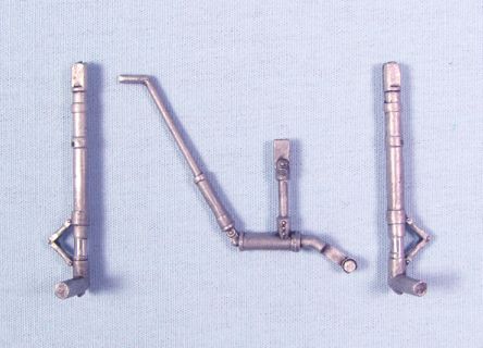 Curtiss P-40, P-36A, H-75M replacement Metal Landing Gear [P-40B Tomahawk P-40C P-40E P-40M P-40N] (designed to be used with Azur, Special Hobby and Trumpeter kits)