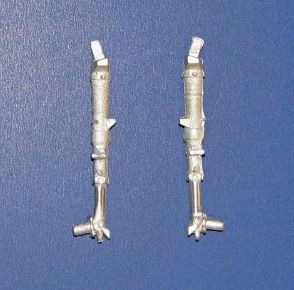 Messerschmitt Bf-109 Main replacement Metal Landing Gear (designed to be used with Hasegawa and Hobby 2000 kits) [Fw-190D-9/Bf-109E/Bf-109F-2//Bf-109F-4/Bf-109G/Bf-109K]