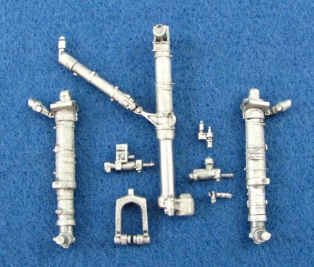 Douglas A-4E/A-4F Skyhawk replacement Metal Landing Gear (designed to be used with Hasegawa kits)