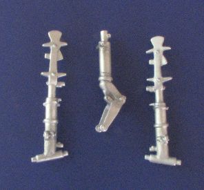Hawker Hunter FGA.9/F.58 F.6 replacement Metal Landing Gear (designed to be used with Revell kits)