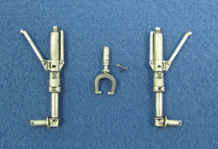 Messerschmitt Bf-110 replacement Metal Landing Gear (designed to be used with Dragon kits) [Messerschmitt Bf-110D-1/R1 Bf-110C-7 Bf-110D-3]