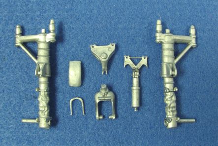 Junkers Ju-88A-1 replacement Metal Landing Gear (designed to be used with Revell kits)