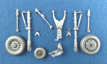 Dassault_Mirage III/V replacement Metal Landing Gear (designed to be used with Revell kits)