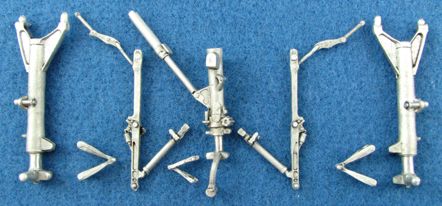 Eurofighter EF-2000 Typhoon replacement Metal Landing Gear (designed to be used with Revell kits)