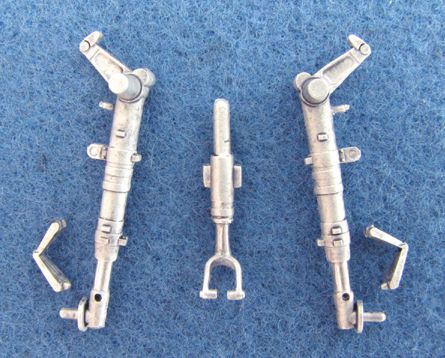 Supermarine Spitfire Mk.VIII replacement Metal Landing Gear (designed to be used with Tamiya kits)