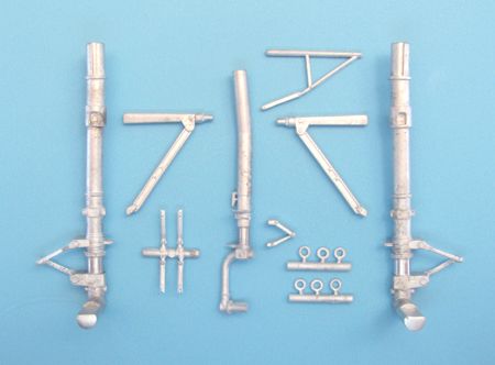 North-American B-25J Mitchell replacement Metal Landing Gear (designed to be used with Hong Kong Models kits))